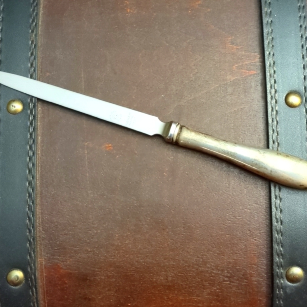 Antique Signed Gorham Sterling Silver Handle Letter Opener